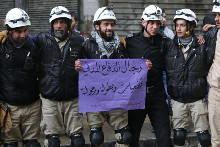 The white helmets vision