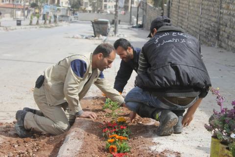 The white Helmets gallery image